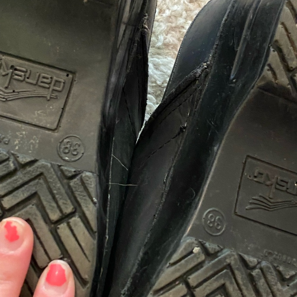 Black Dansko Clogs - image 3